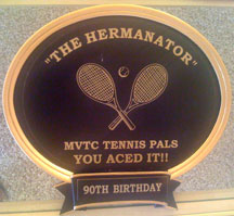 hermanator plaque